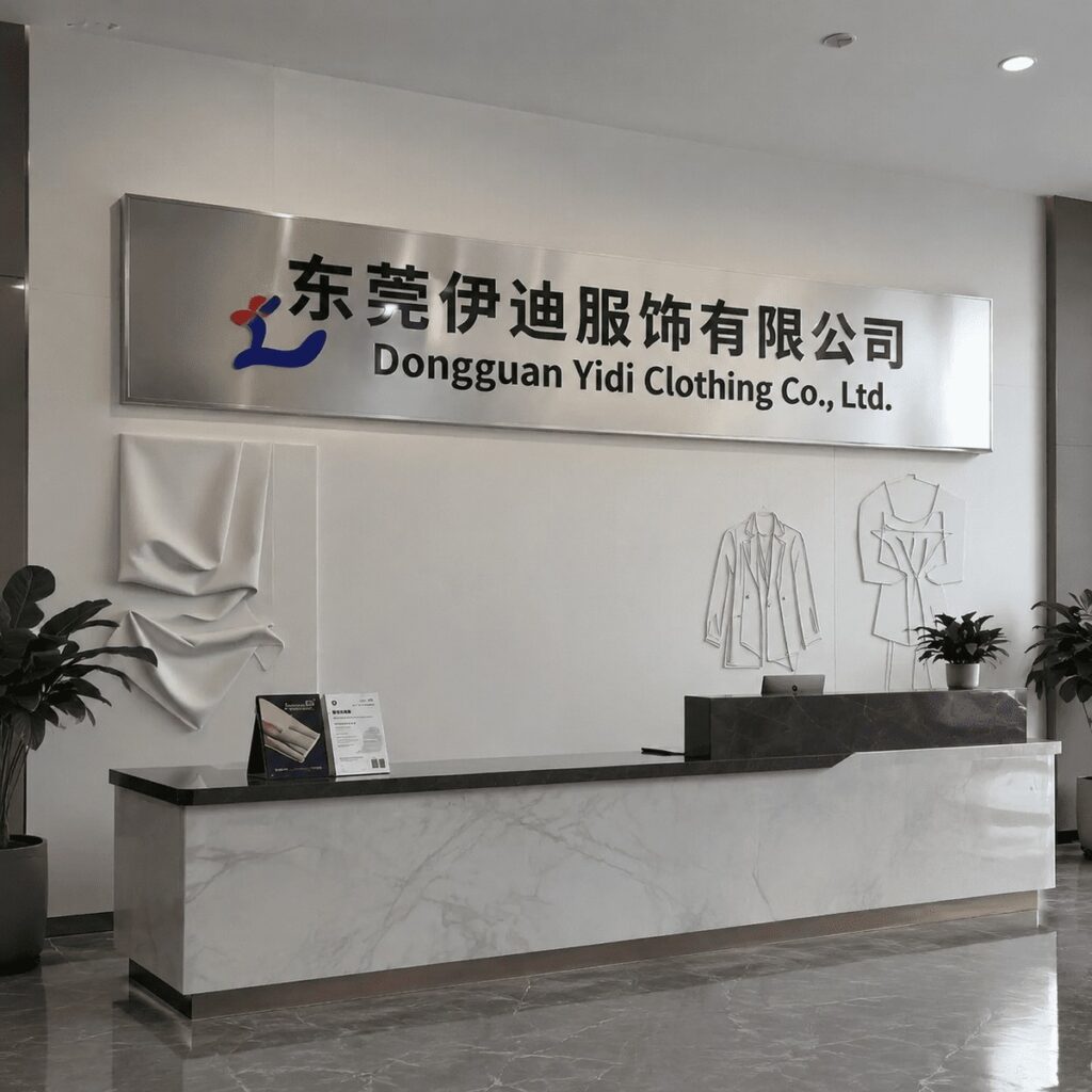 YIDI company reception area